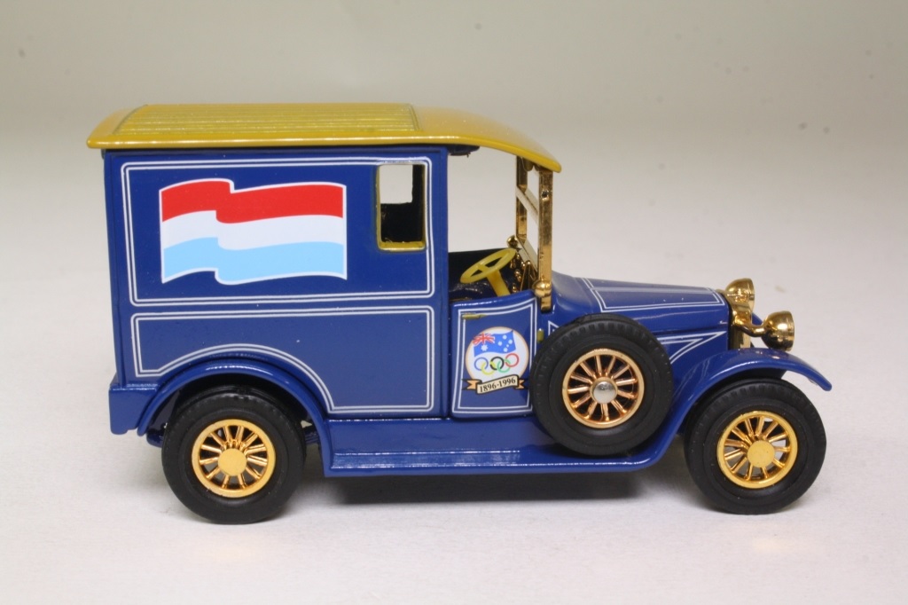 Matchbox Collectibles OL008; 1927 Talbot Van; Amsterdam Olympic Games 1928